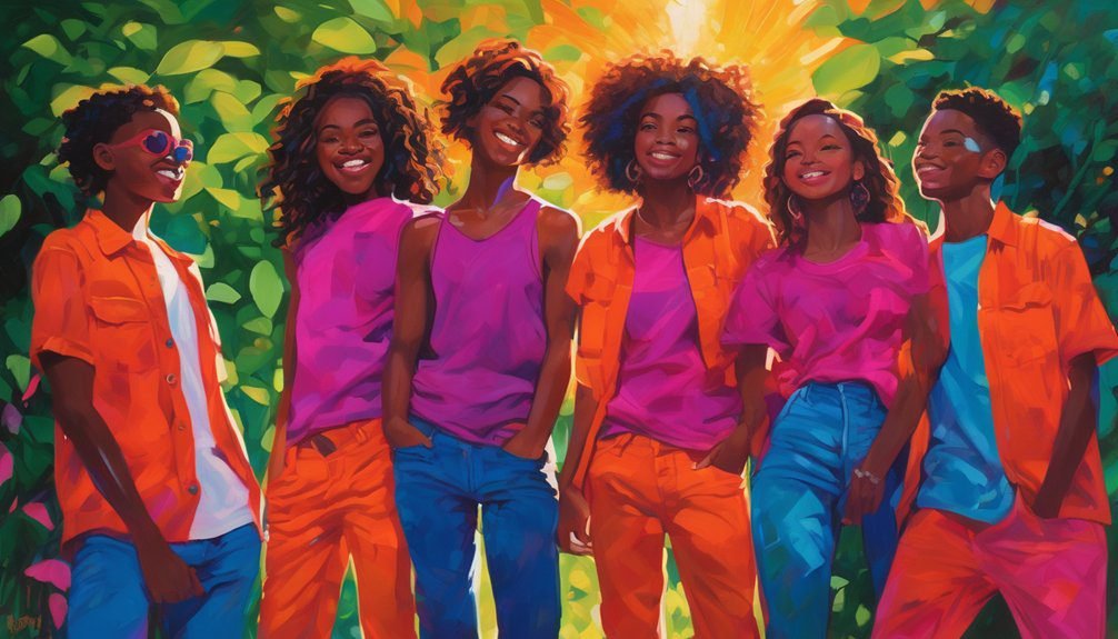 colors influence mood expression