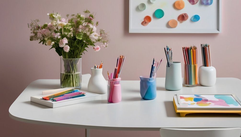 compact coloring station design