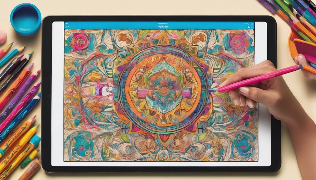 convenient digital coloring experience