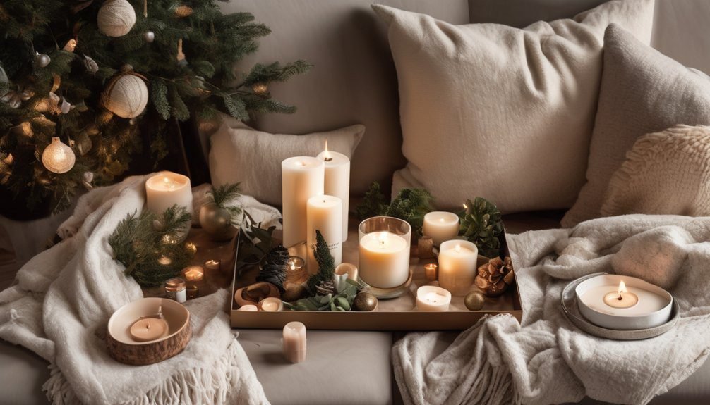 cozy festive home transformation