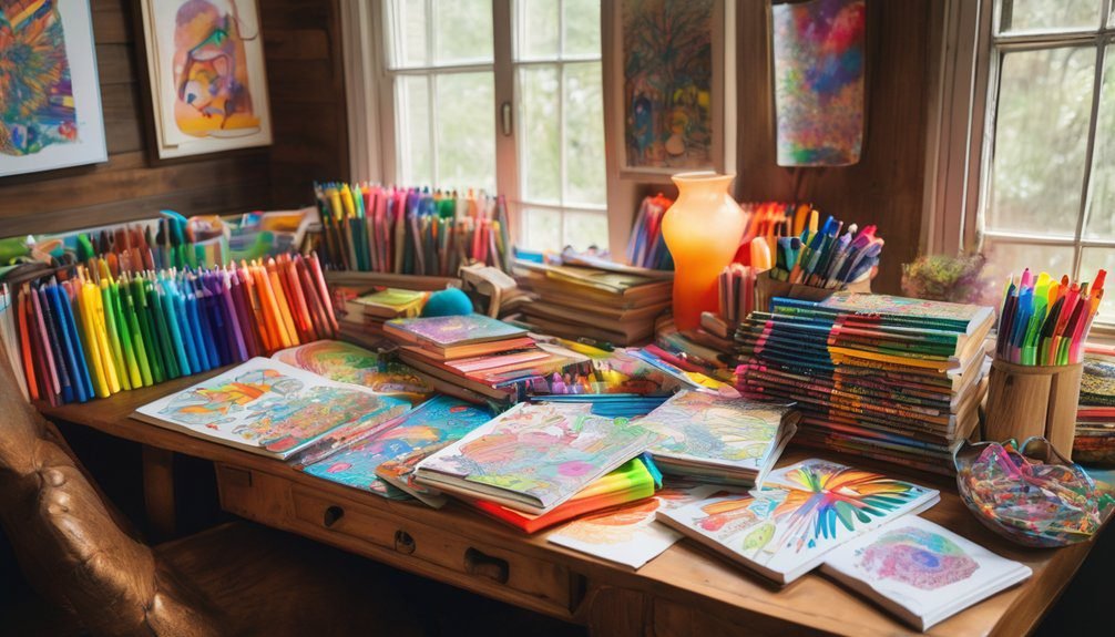 creative coloring book adventures