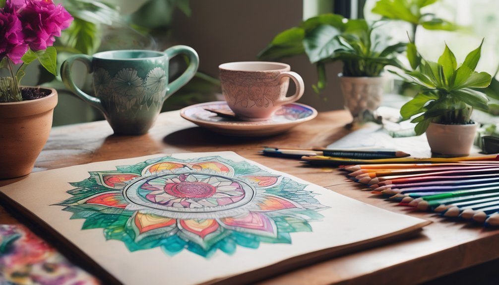 creative relaxation for mothers