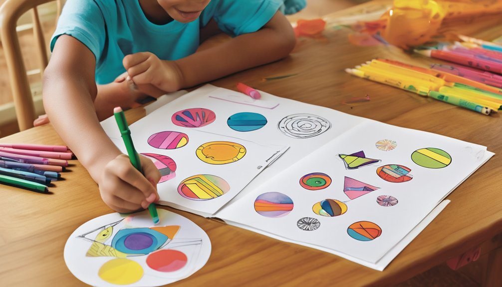 creative shape coloring fun