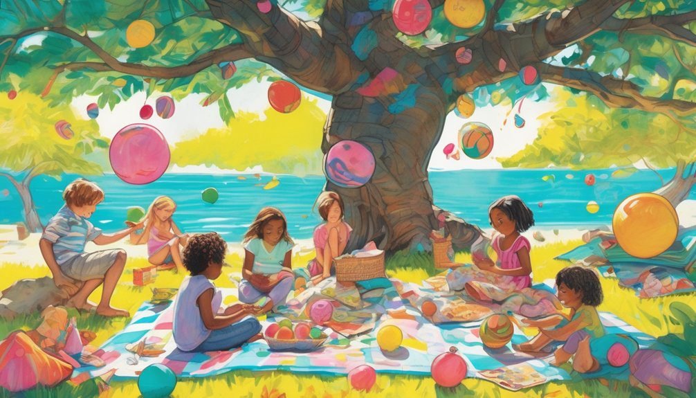 creative summer coloring activities