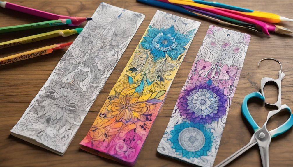 customized artistic bookmarks creation
