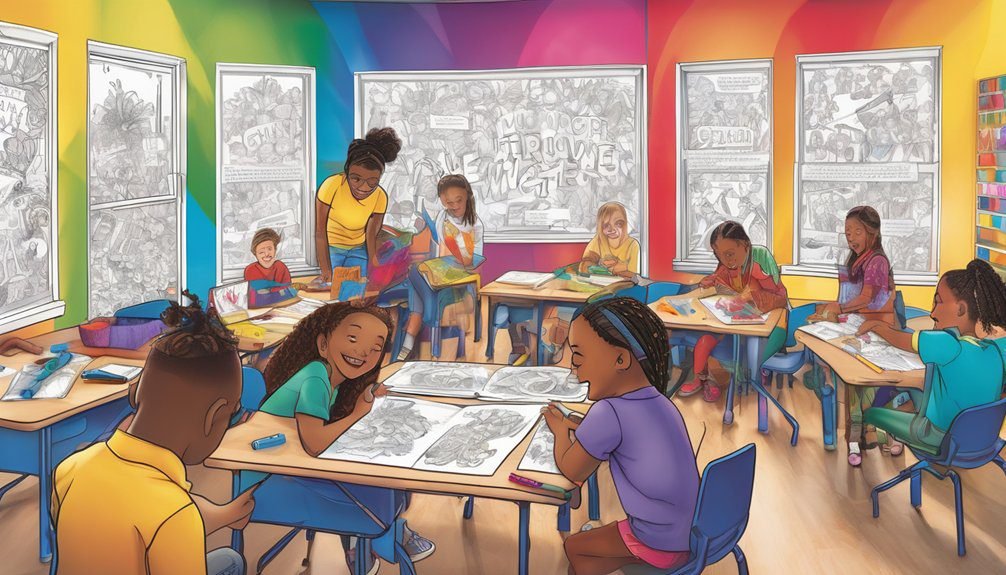 engaging learning through coloring