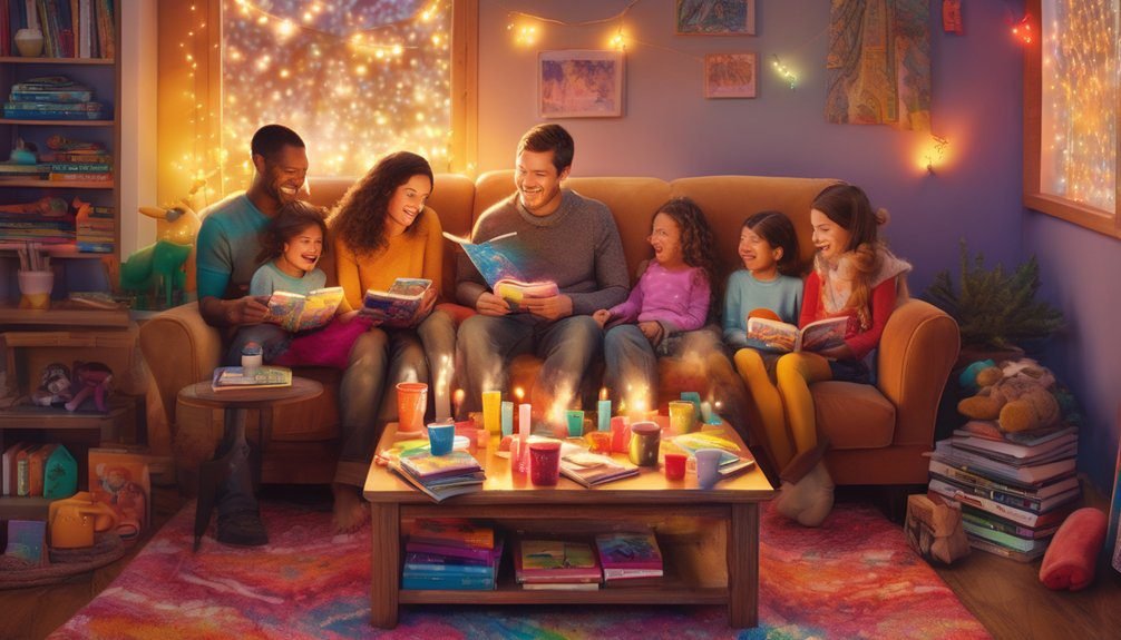 family bonding through coloring