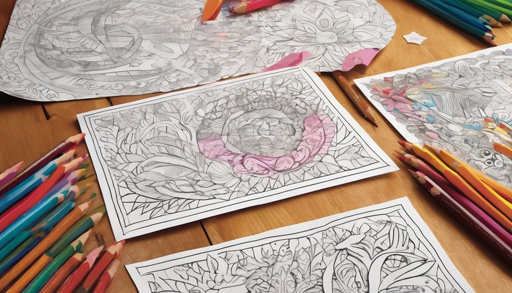 finding emotion coloring pages