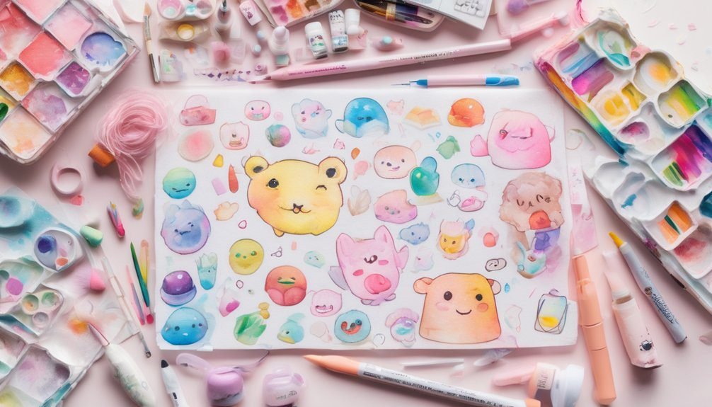 kawaii coloring ideas for teens