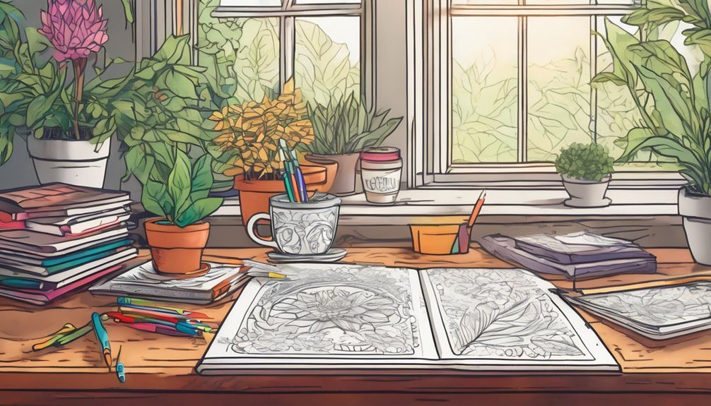 mindfulness coloring reduces stress