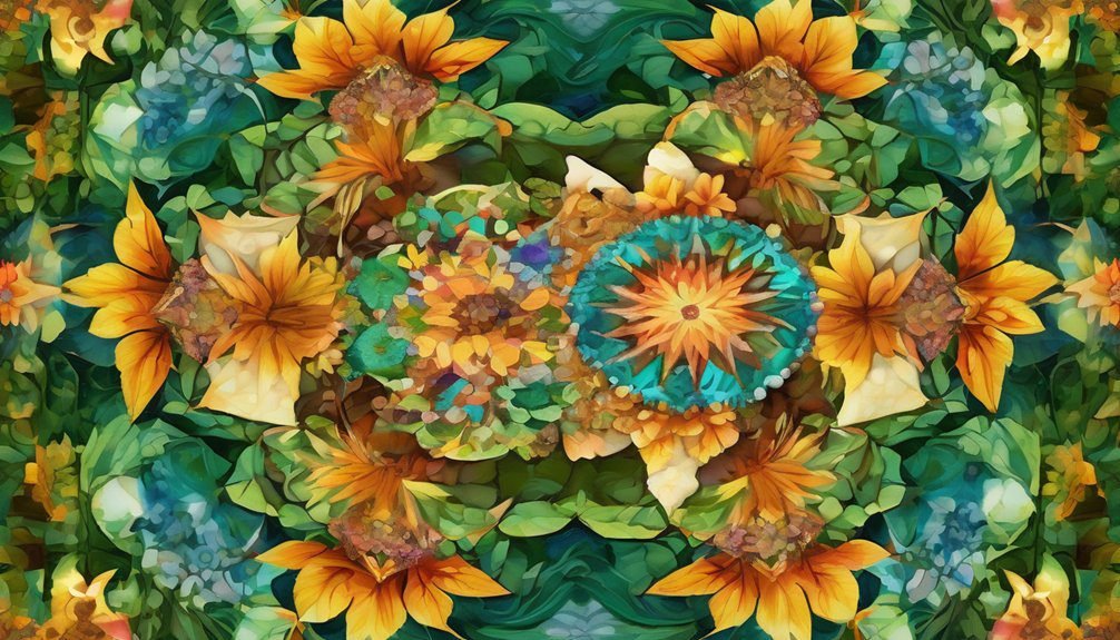 nature inspired mandalas promote mindfulness