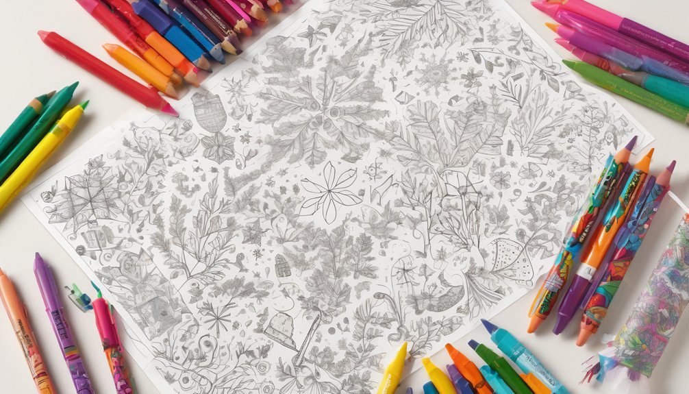 printable coloring pages gift