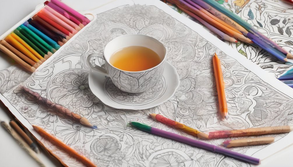 quick and portable coloring projects