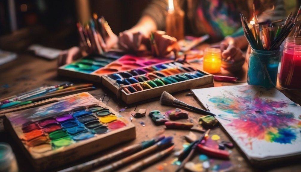 showcase your finished artwork