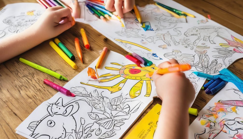 simple coloring activities for toddlers