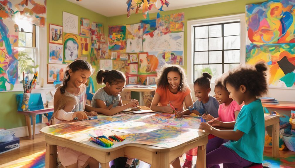 vibrant community for artists