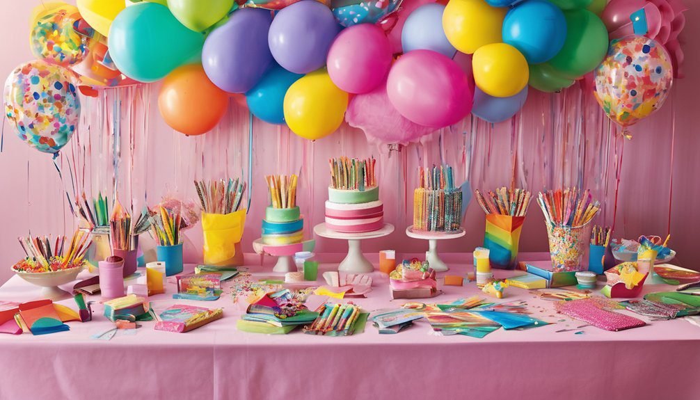 vibrant party favor ideas