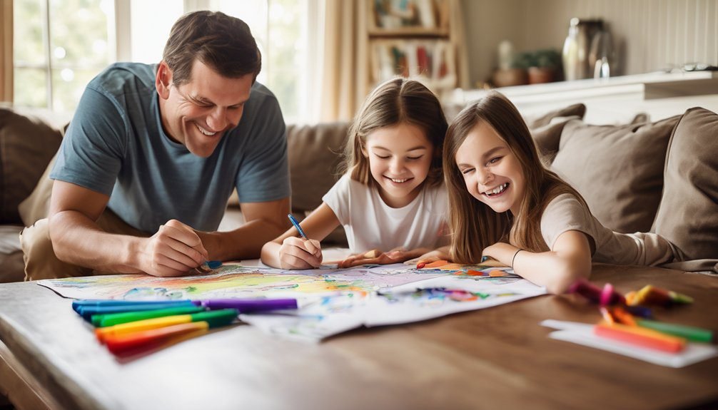 age appropriate coloring activities