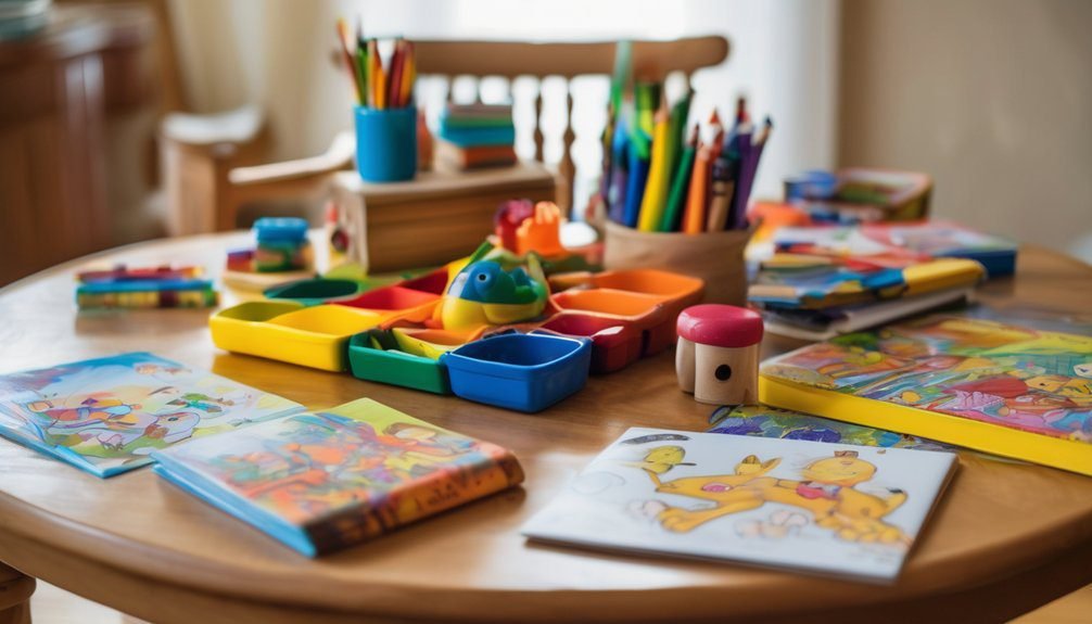 age appropriate coloring book choices