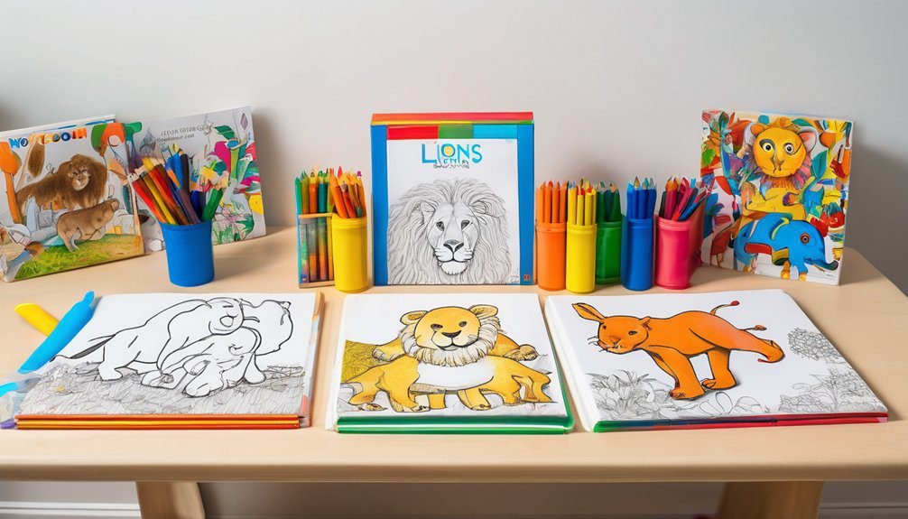 animal coloring books benefits