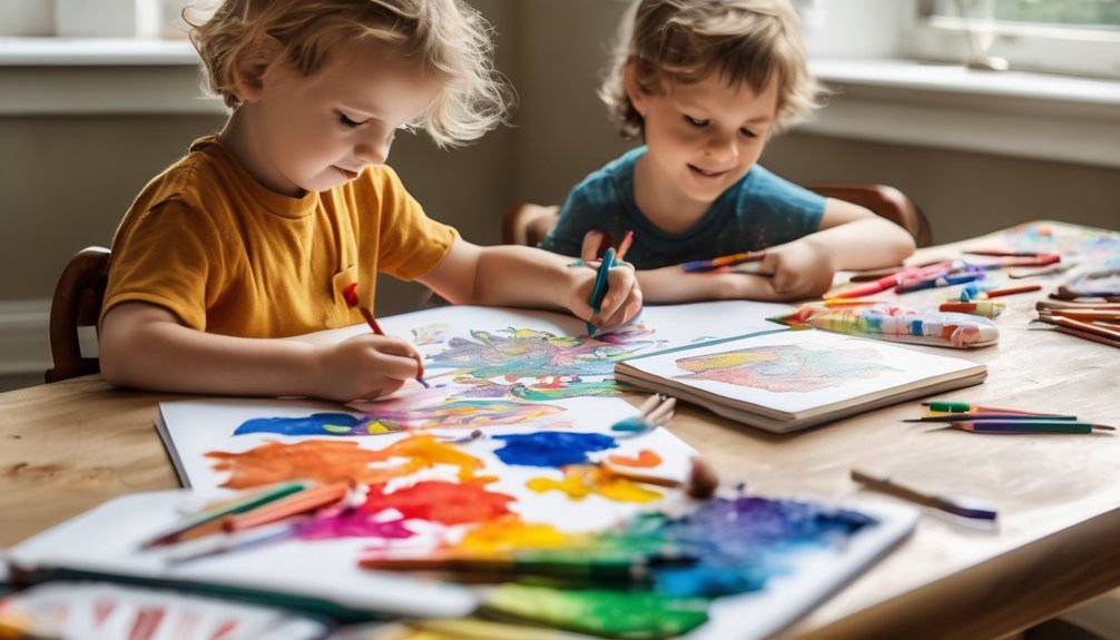 animal coloring books selection