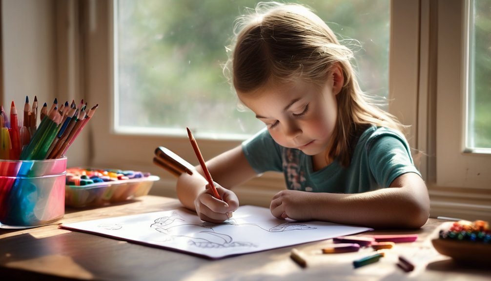 calm breaks through coloring
