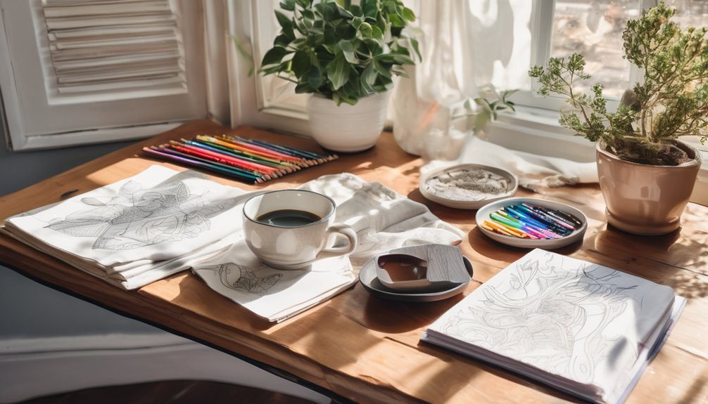 coloring as daily mindfulness