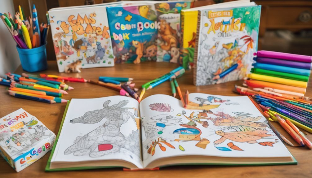 coloring books by age