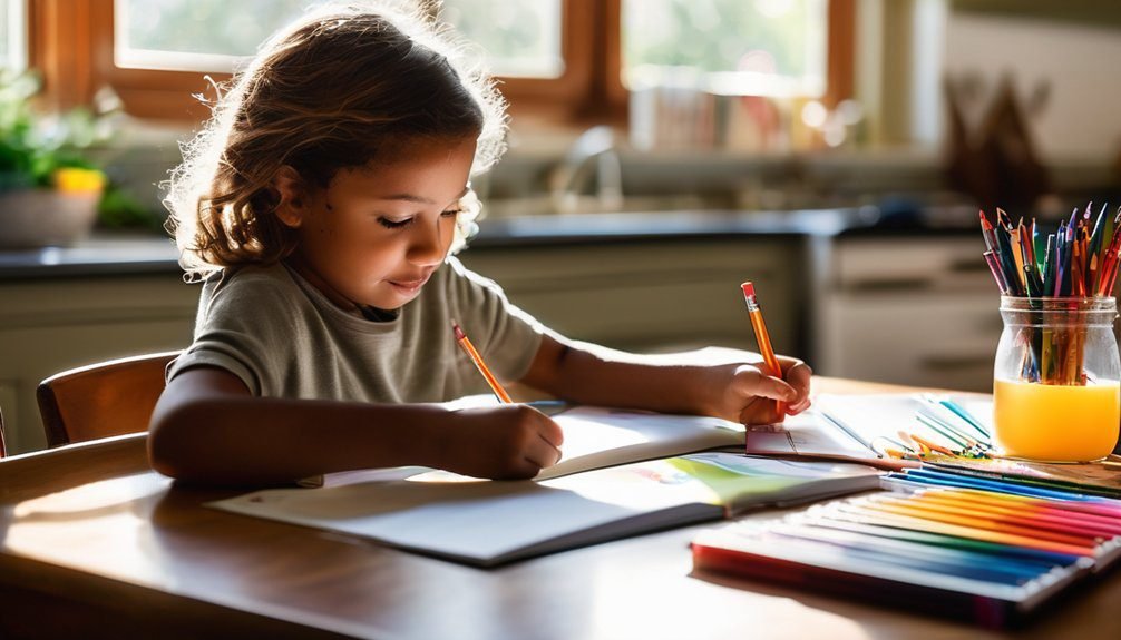 coloring books foster readiness