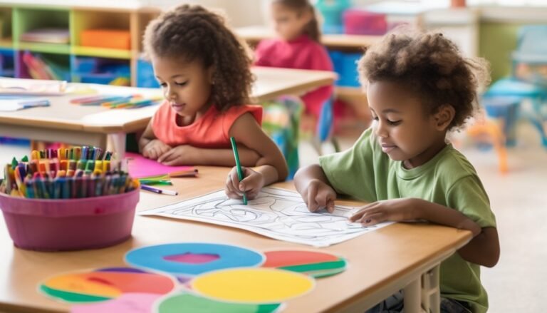 coloring enhances learning skills