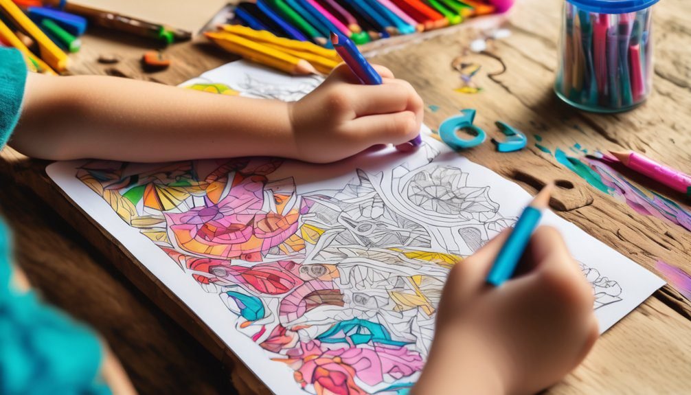 coloring fosters creative exploration