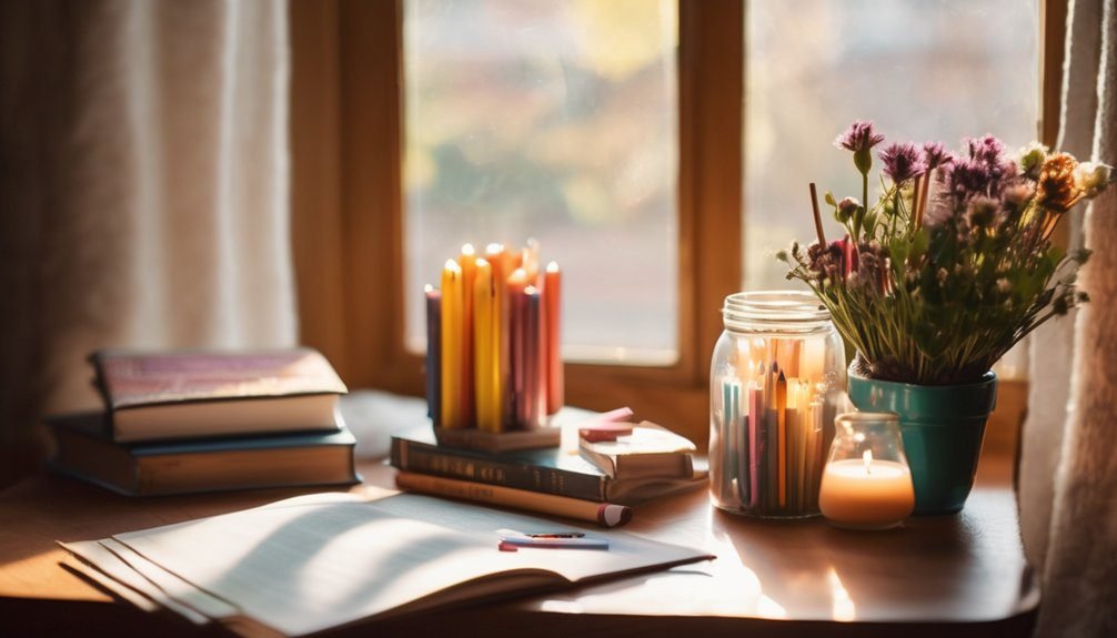 cozy inviting coloring space