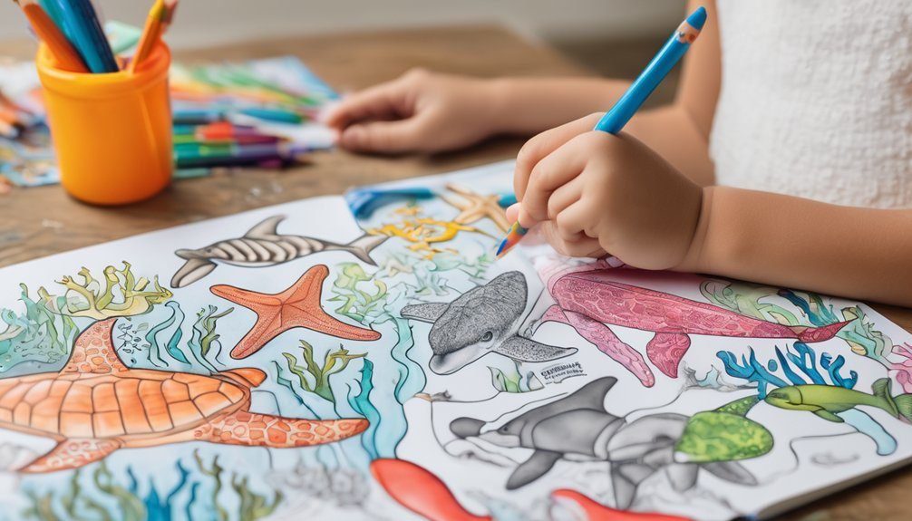 cozy underwater coloring adventure
