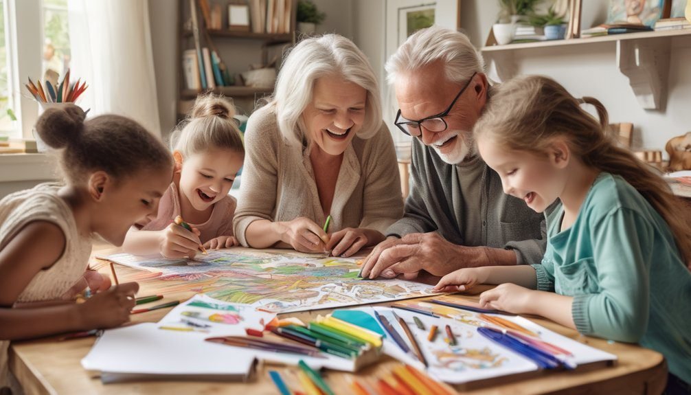 creative family coloring challenges