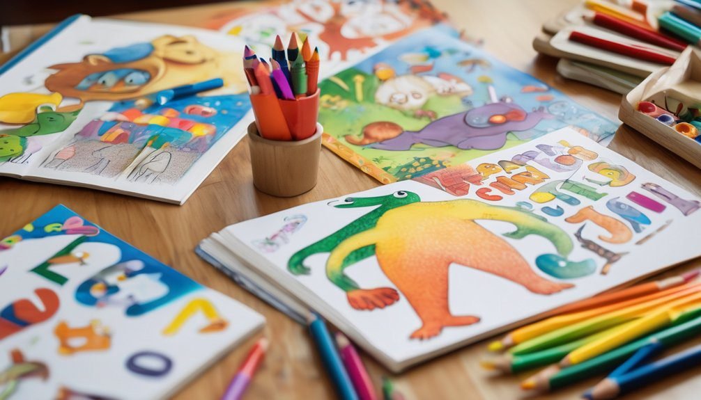 creative learning through coloring
