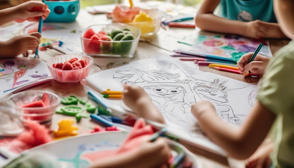 creative summer coloring fun