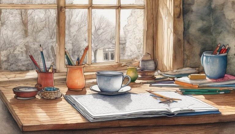 daily creative coloring routine