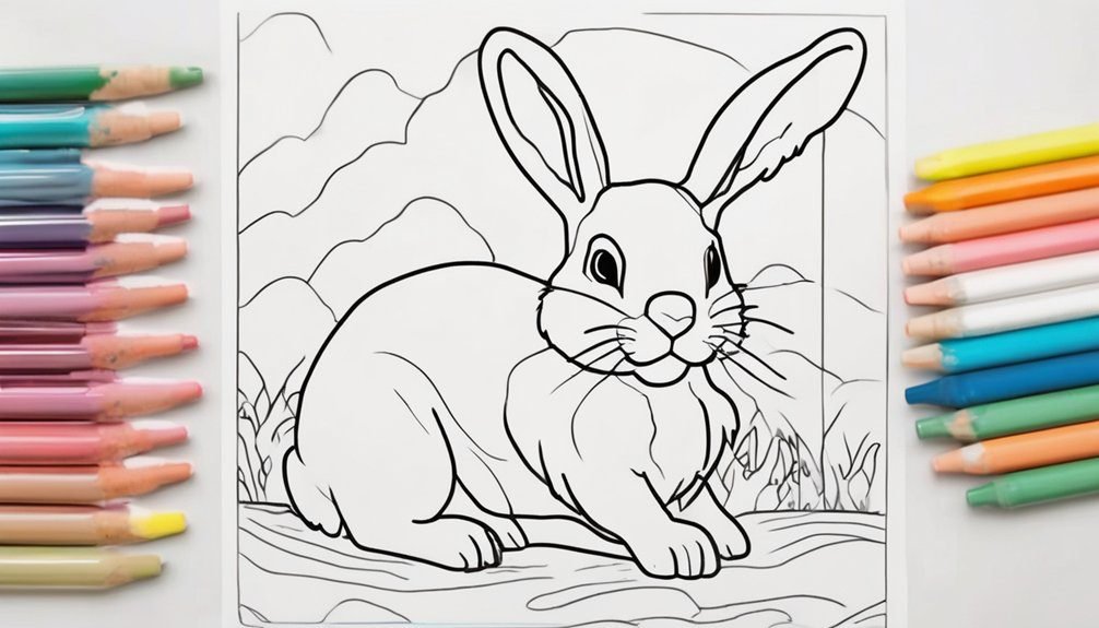 easy fun animal coloring