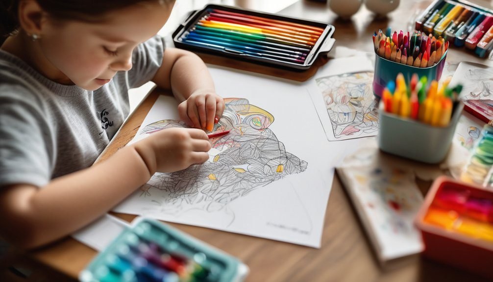 engaging creative coloring adventure