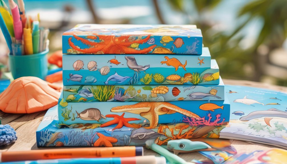 friendly ocean themed coloring adventures