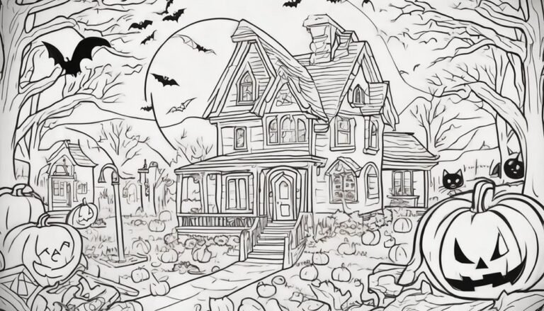 halloween coloring fun for kids