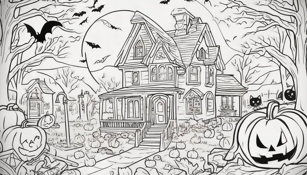 halloween coloring fun for kids