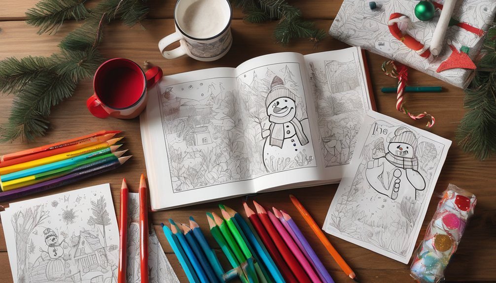 holiday coloring book essentials