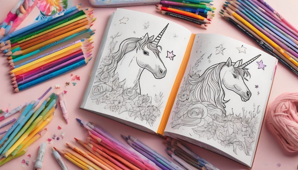 magical unicorn coloring fun