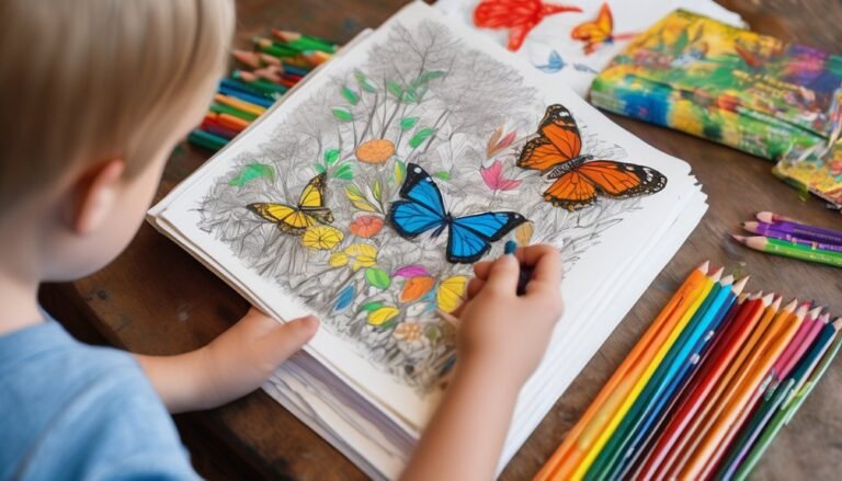 nature coloring books for kids