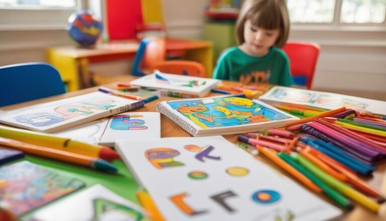 preschool alphabet coloring books