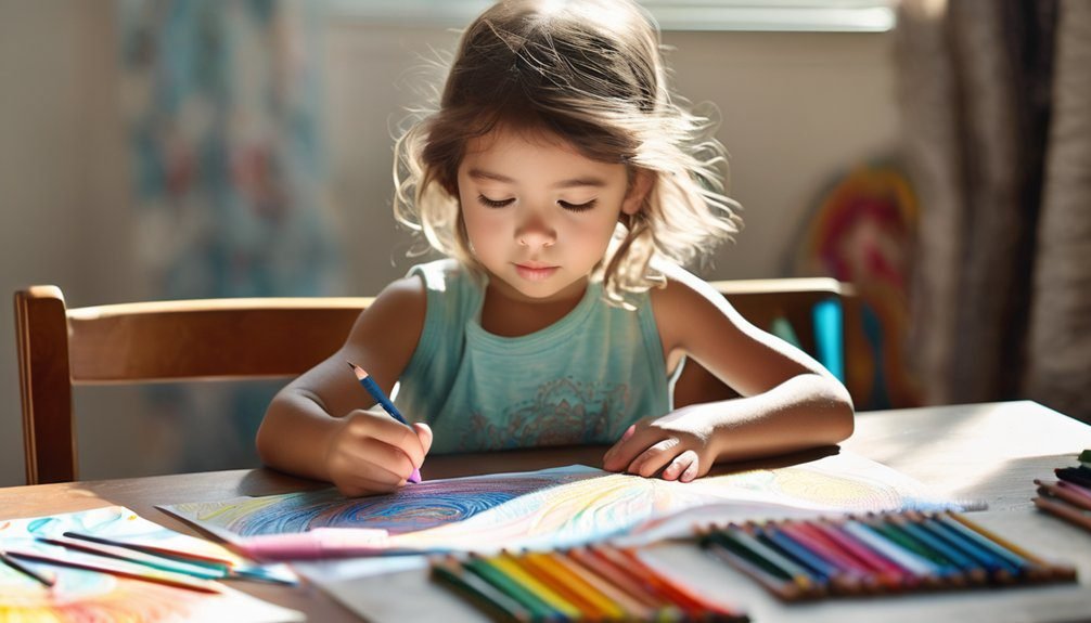 relaxing coloring for stress relief