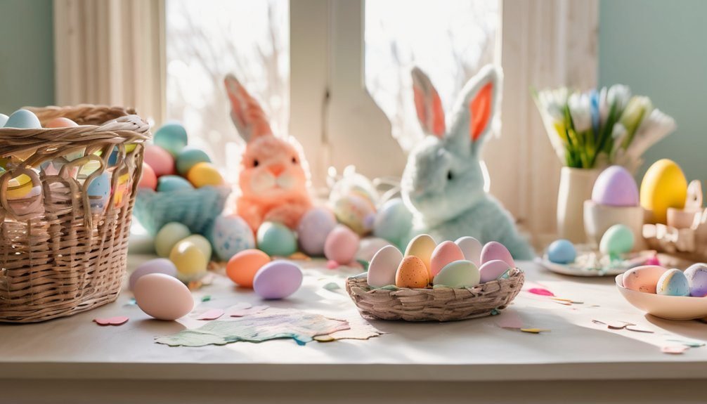 simple fun easter coloring