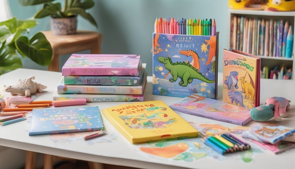 themed coloring books excite