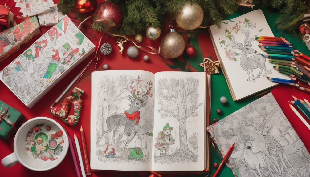 top holiday coloring books